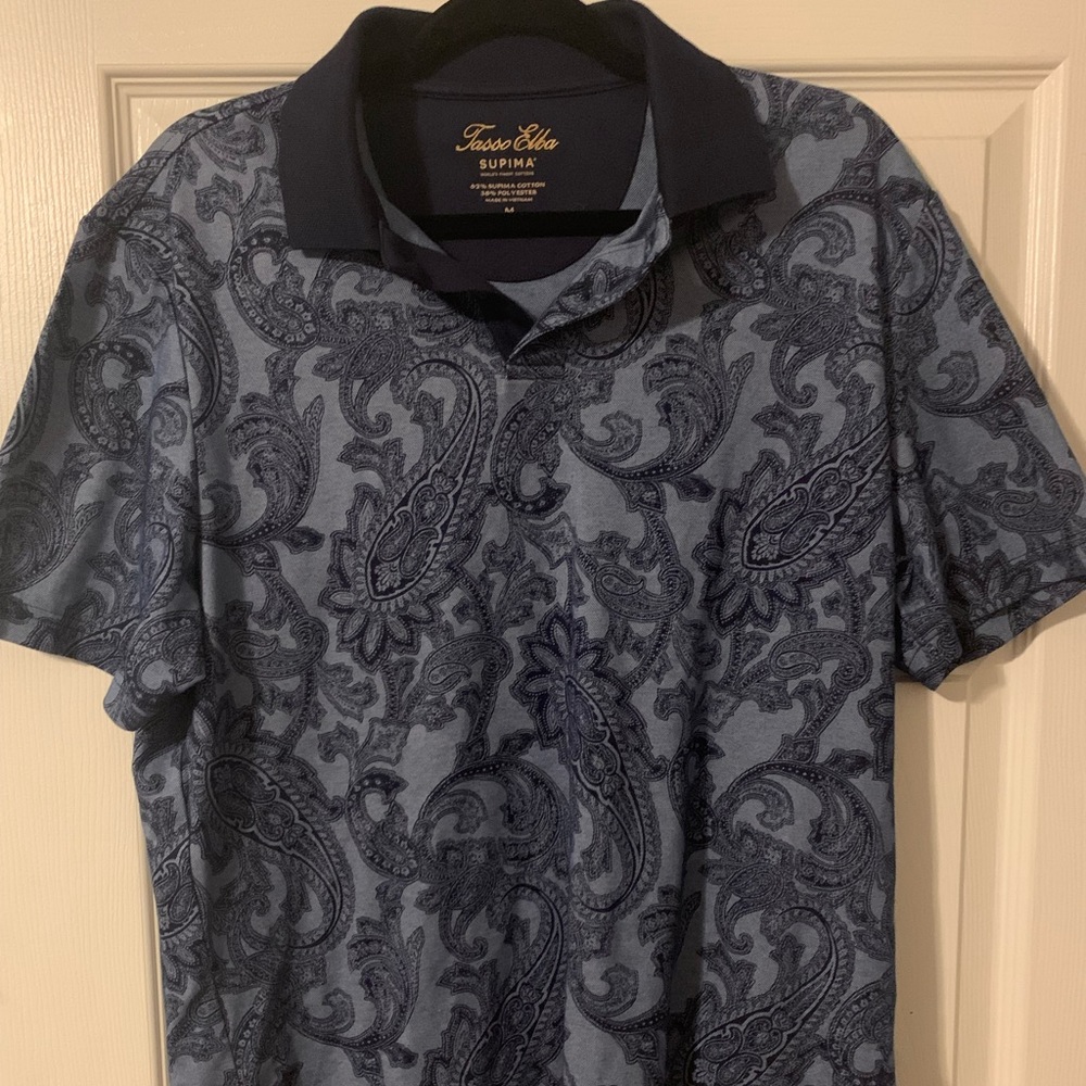 Blue Polo Size Medium